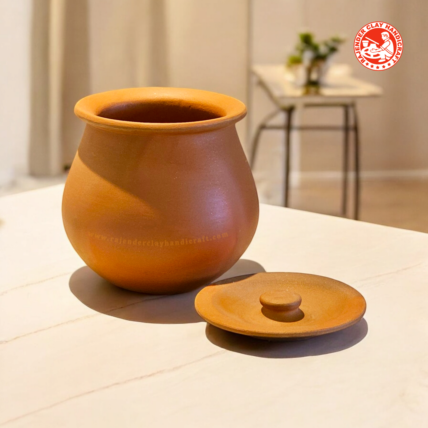 Mitti Lota – Traditional Eco-Friendly Earthenware Water Pot | Handmade Terracotta Pot for Rituals, Puja, and Home Décor