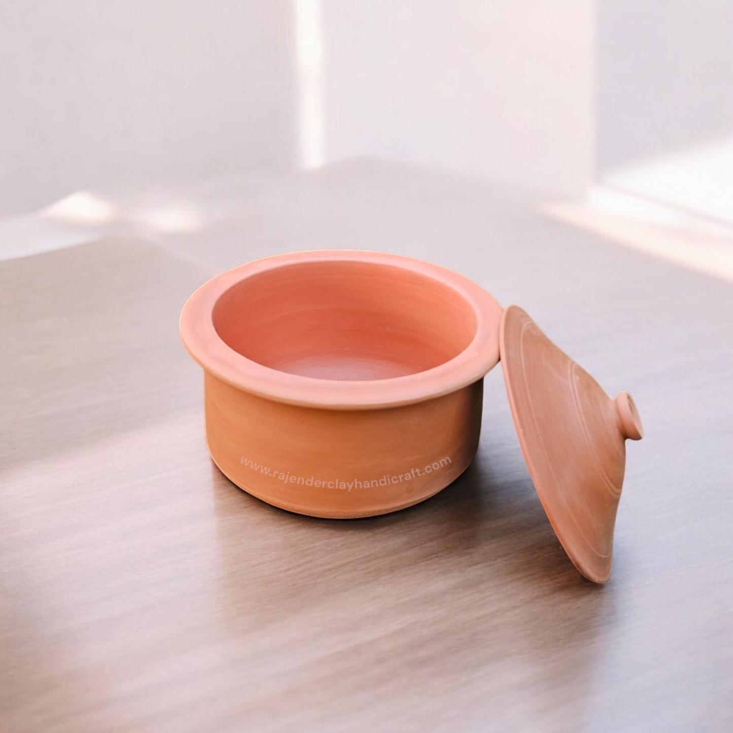 Mitti Patila for All Types of Cooking by Rajender Clay Handicraft – Handmade Organic Clay Pot