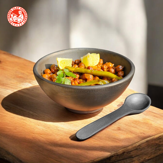Handmade Mitti Clay Bowl for Serving & Storage – Ideal for Curd, Fruits, Pulses, Desserts, Mixing & Leftovers | Rajender Clay Handicraft