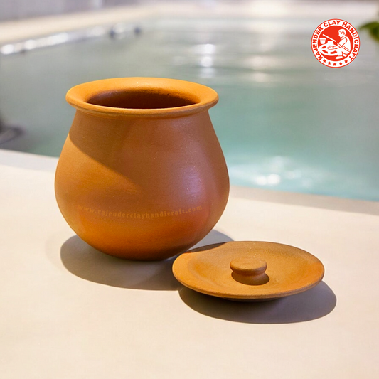 Mitti Lota – Traditional Eco-Friendly Earthenware Water Pot | Handmade Terracotta Pot for Rituals, Puja, and Home Décor